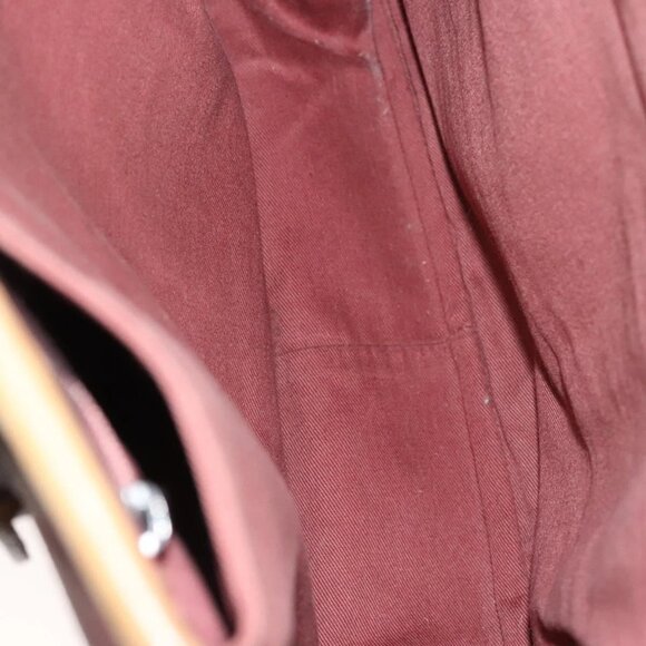 BURBERRY Nova Check Blue Label Tote Bag Canvas Pink Silver Auth - Picture 8 of 15